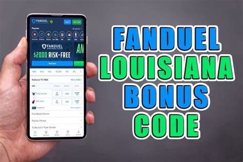 fanduel louisiana bonus code|FanDuel Louisiana: Claim Bet $5 Get $150 in Bonus .